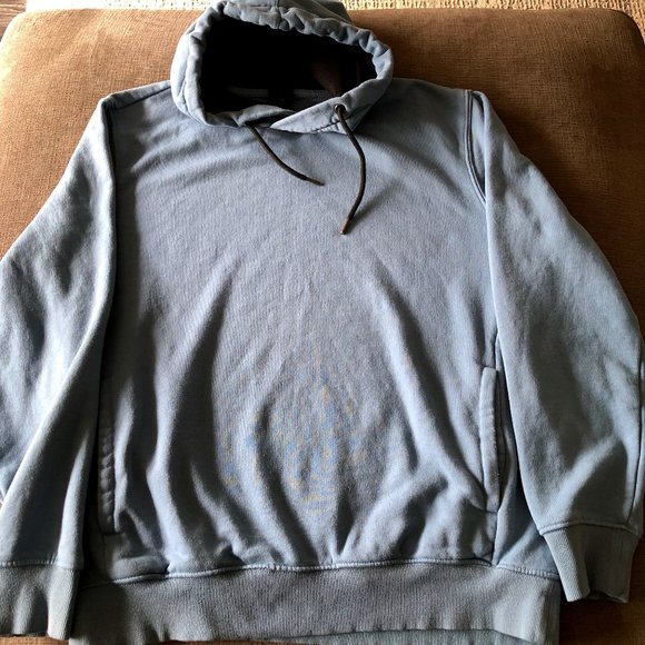 H&M SKY BLUE (UNISEX) PULLOVER HOODIE - SIZE M - Picture 1 of 3